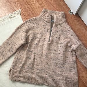 Madewell Quarter Zip Sweater